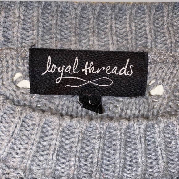 Grey Cropped Sweater - Picture 3 of 3